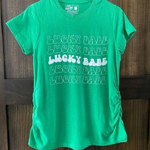 NWOT lucky babe maternity tshirt